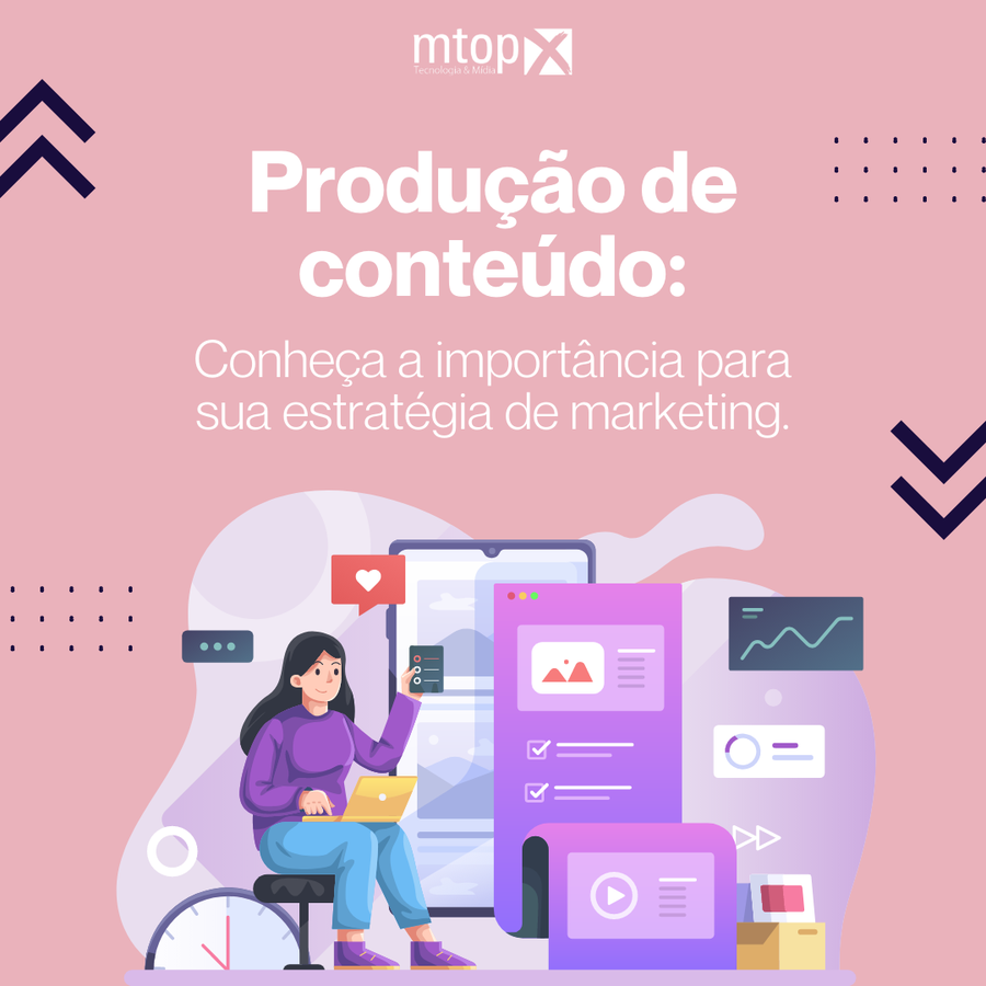 Produção de Conteúdo: Conheça a importância para sua estratégia de Marketing