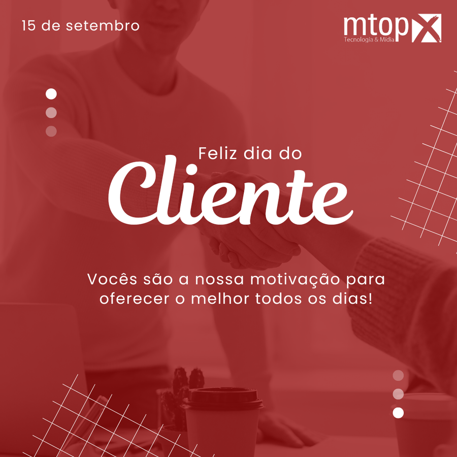Feliz Dia do Cliente