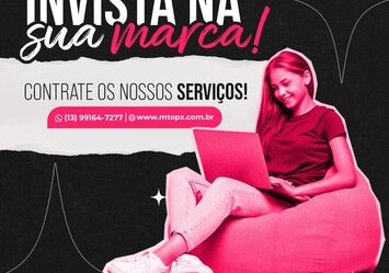 Invista na sua marca! Contrate os nossos serviços!