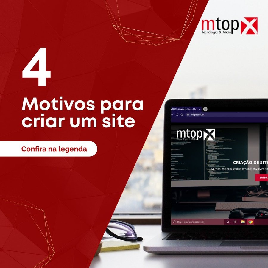 4 motivos para criar um site