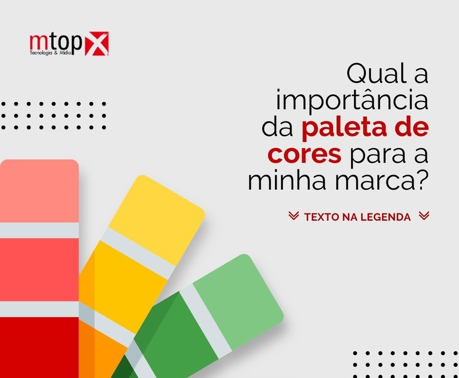 Qual a importância da paleta de cores para a sua marca?