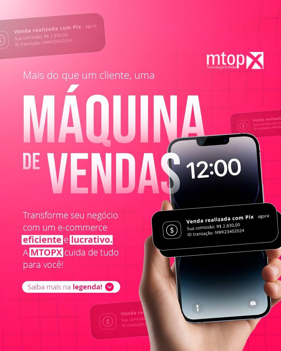 Mais que um cliente, uma máquina de vendas