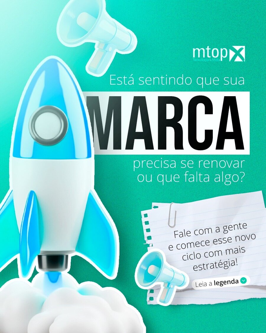 Está sentindo que sua marca precisa se renovar ou que falta algo?