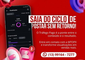 Saia do ciclo de postar sem retorno!