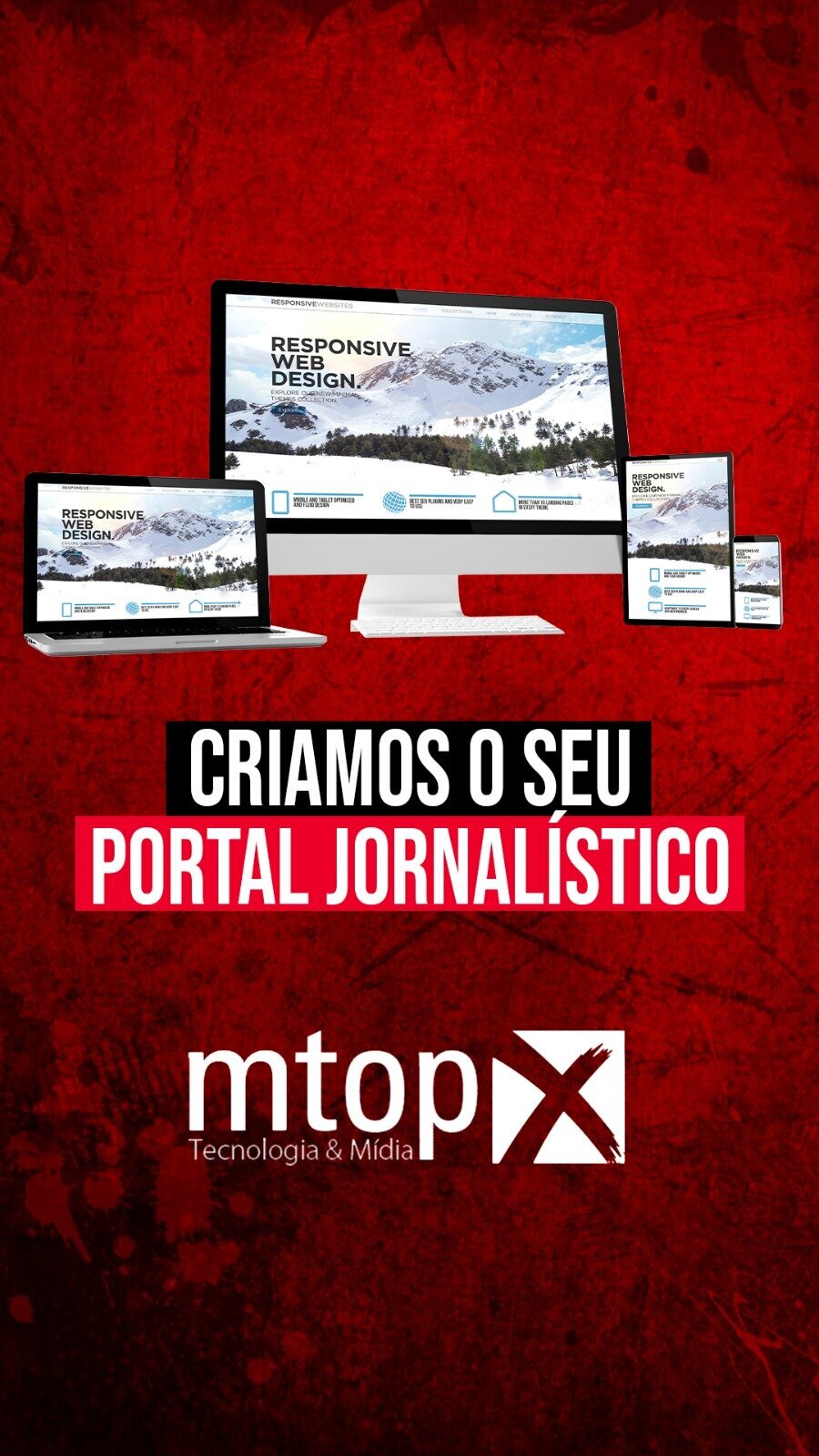 Criamos o seu Portal Jornalístico