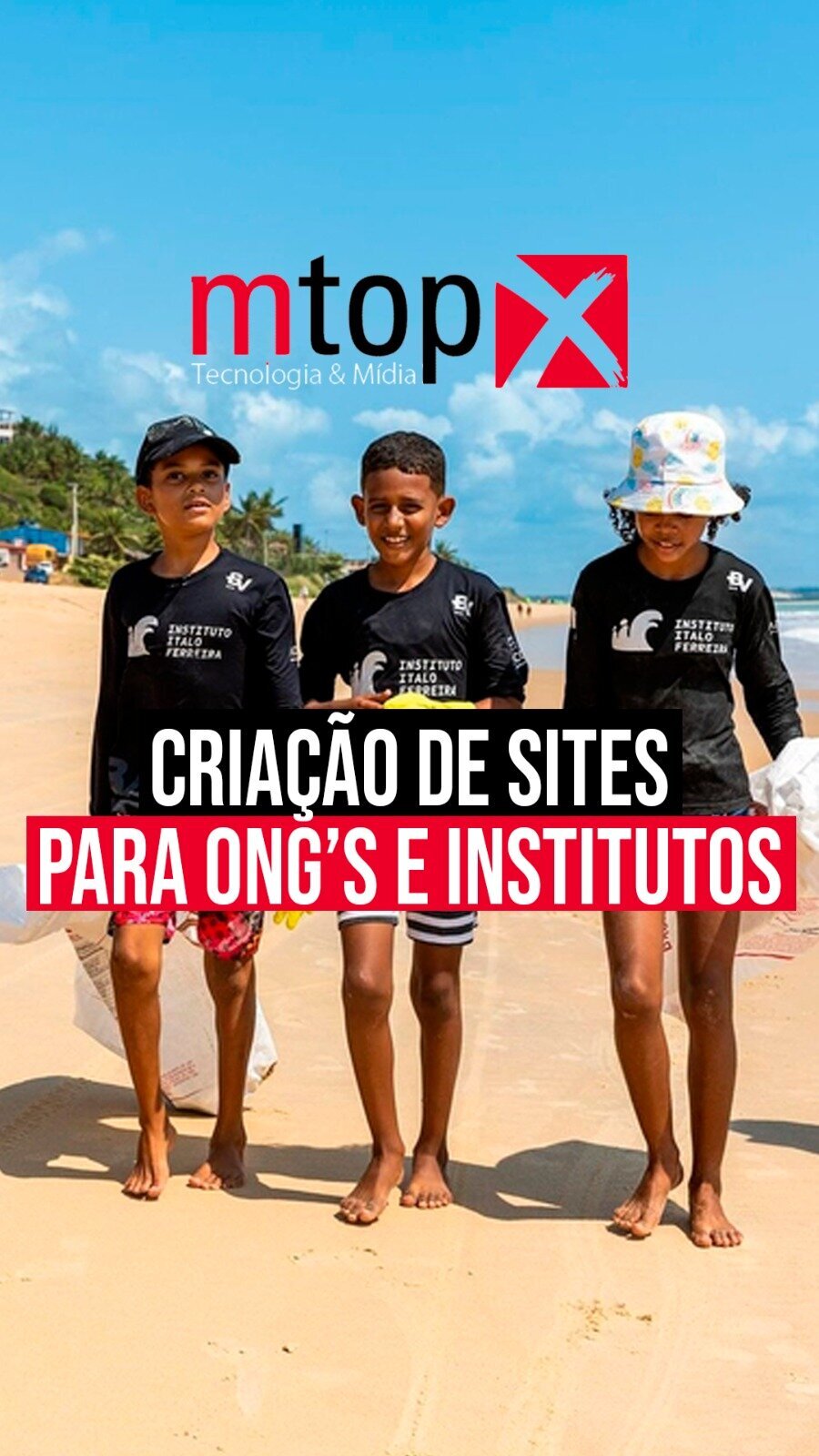 Criação de Sites para ONG's e Institutos