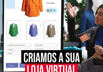 Criamos a sua Loja Virtual