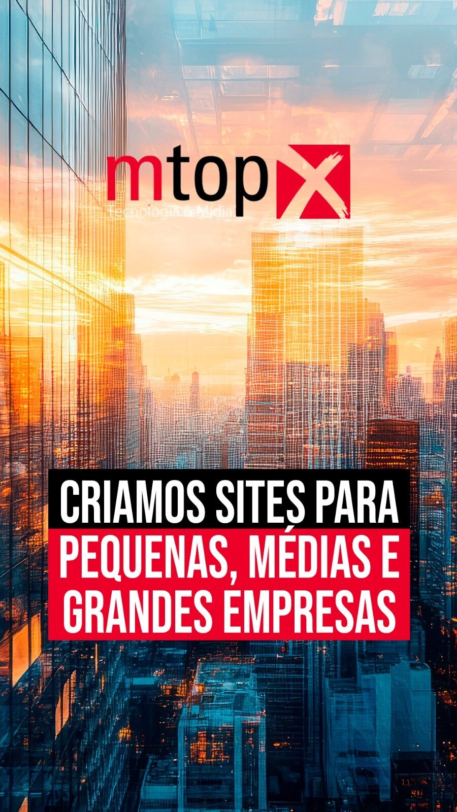 Criamos Sites para Pequenas, Médias e Grandes Empresas