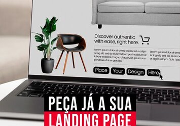 Peça já a sua Landing Page