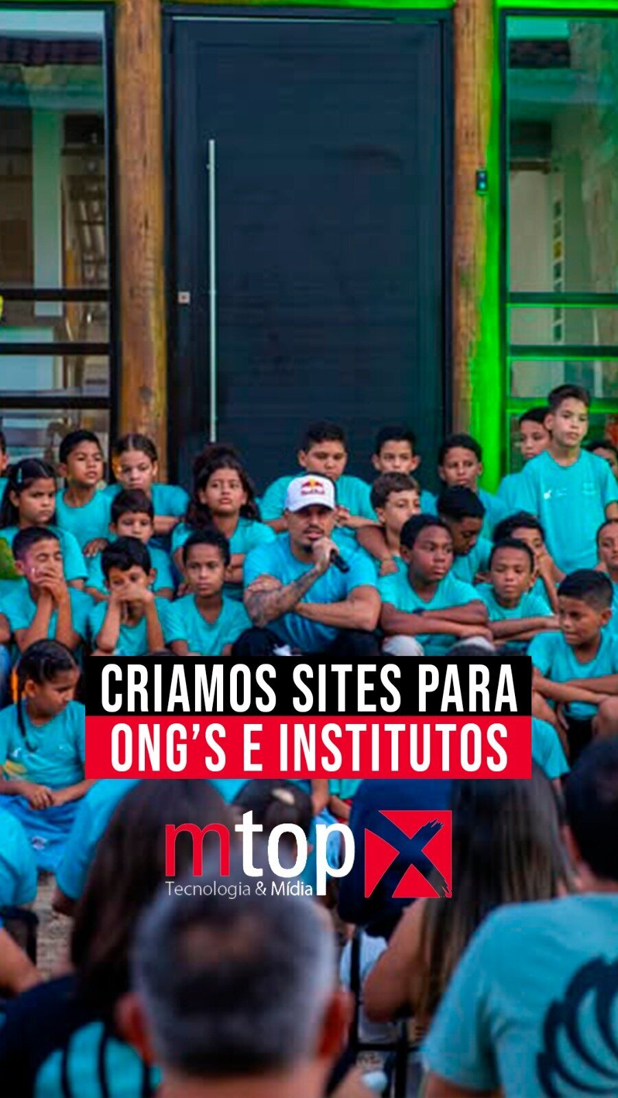 Criamos Sites para ONG's e Institutos