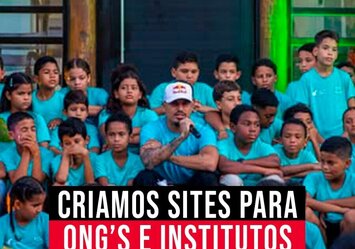 Criamos Sites para ONG's e Institutos