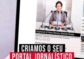 Criamos o seu Portal Jornalístico