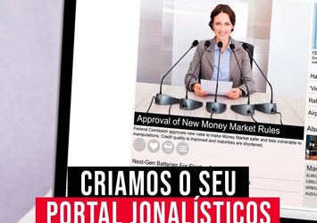 Criamos o seu portal Jornalístico