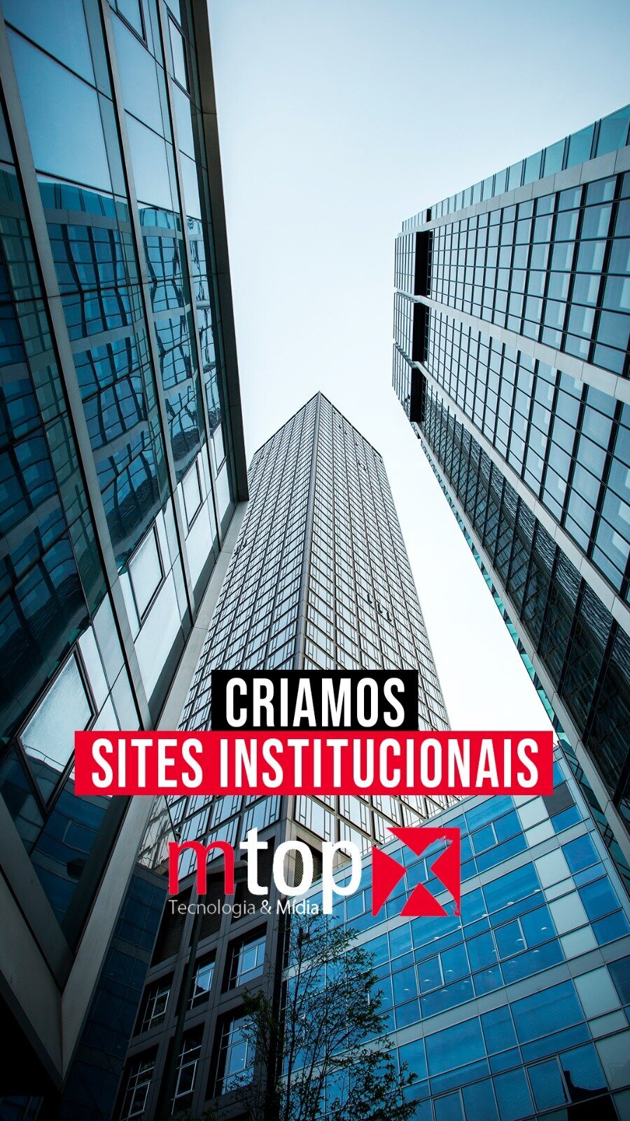 Criamos Sites Institucionais