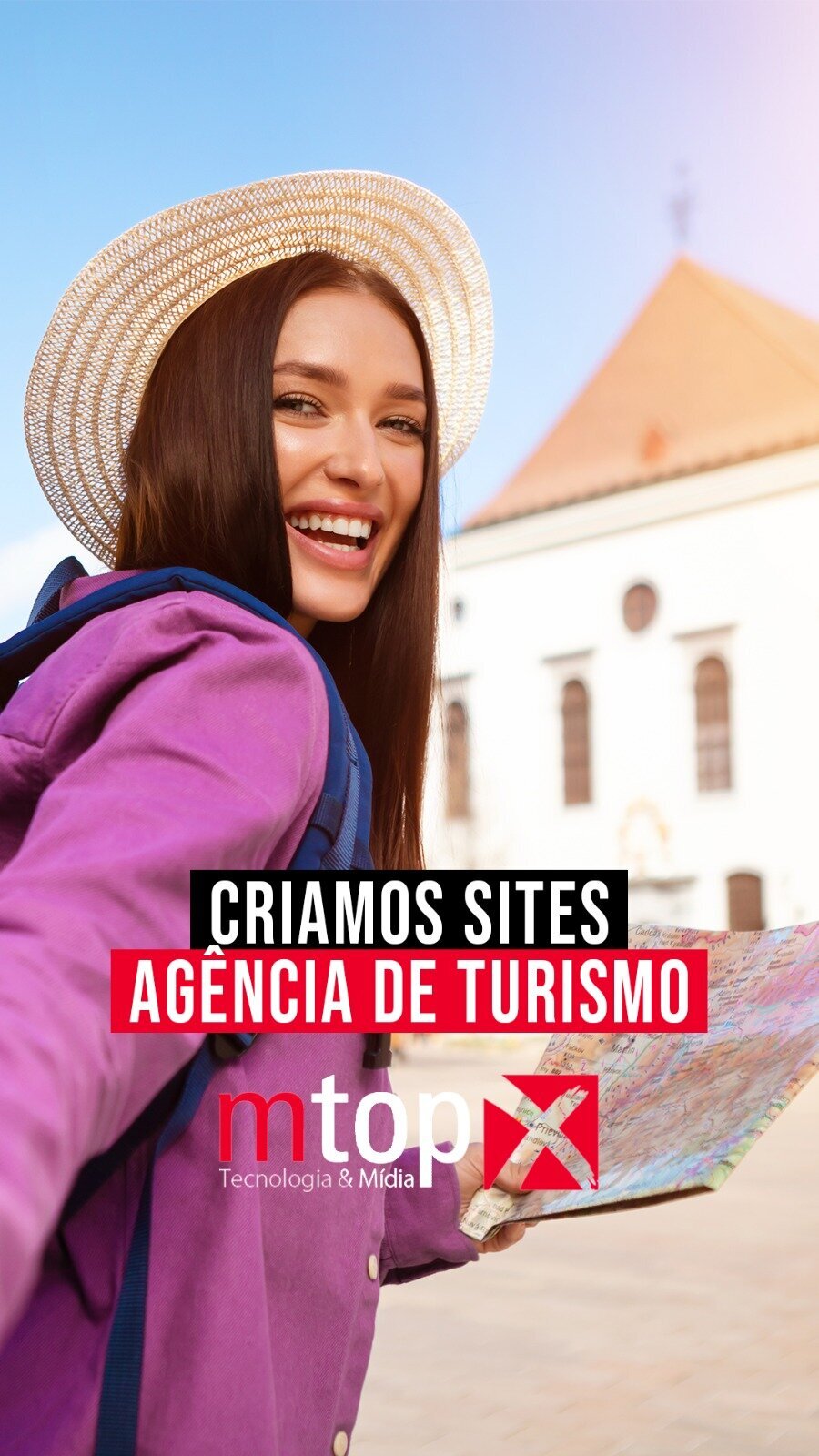 Criamos Sites Agência de Turismo