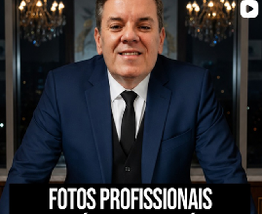 Fotos profissionais, sem estúdio, sem fotógrafo e com qualidade impecável