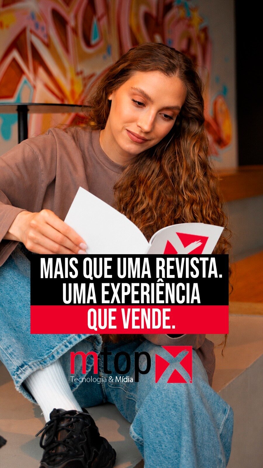 Mais que uma revista. Uma experiência que vende
