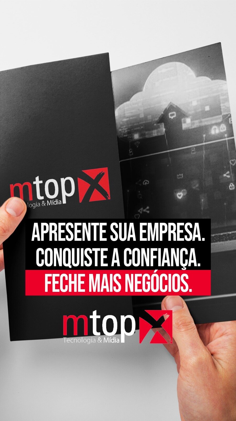 Sua marca merece ser apresentada com impacto.