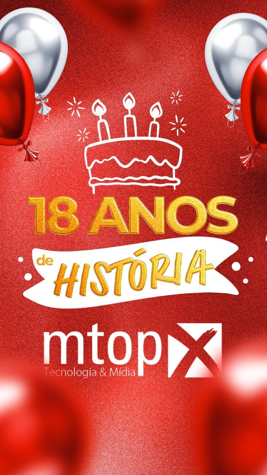 MTOPX 18 anos - Atingimos a maioridade!